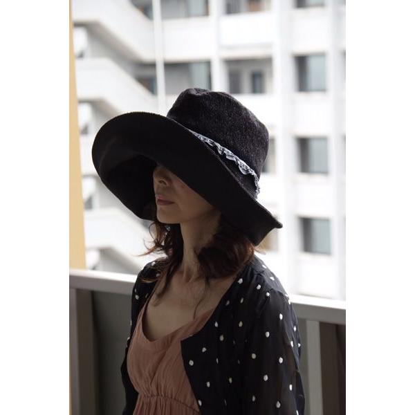 楽天1位 手作りのつば広帽子 女優帽 キャペリン レディース帽子 春夏 エレガント ポリエステル素材 黒 ブラック 全商品オープニング価格特別価格 Www Gettoknowmontco Com