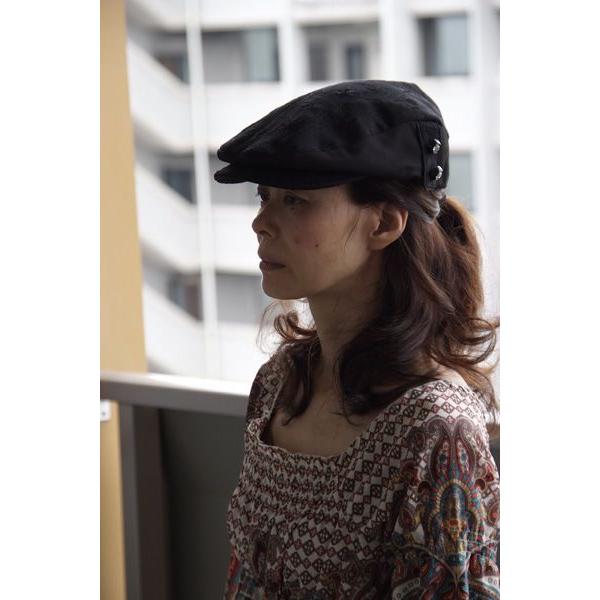 HERMES ハンチング・ベレー帽 レディース エルメス 中古 古着 HERMES