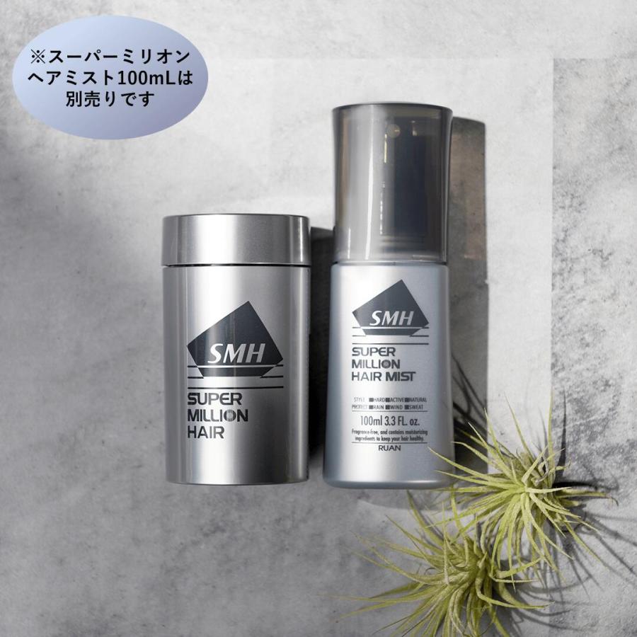 ルアン スーパーミリオンヘアー 30g ブラック 3個セット✨ ルアン スーパーミリオンヘアー No.1 ブラック