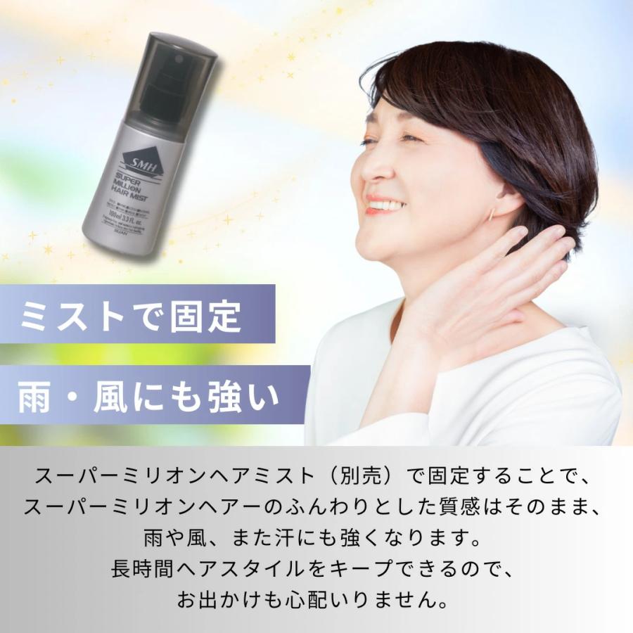スーパーミリオンヘアー 40g ルアン 公式 薄毛隠し 白髪隠し 男性 女性