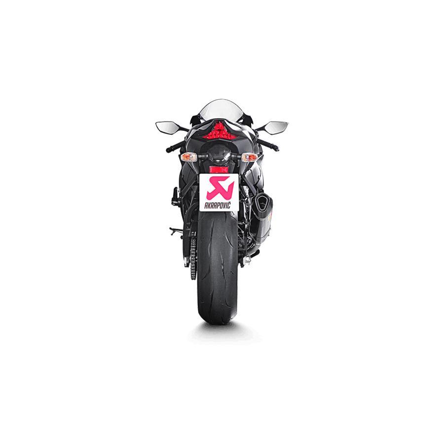 こんぽた AKRAPOVIC (アクラポビッチ) スリップオンライン (カーボン) マフラー