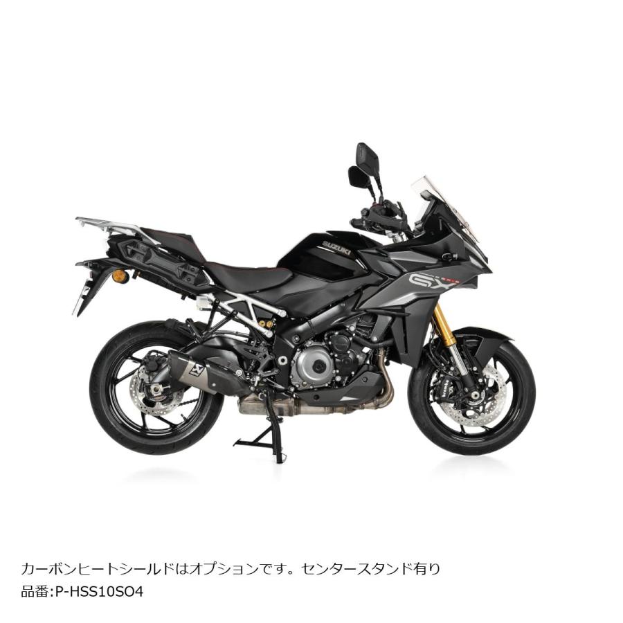 AKRAPOVIC (アクラポビッチ) スリップオンライン チタン JMCA GSX-S1000GX 【型式:8BL-EK1AA】 S-S10SO19-HAPTJPPの画像