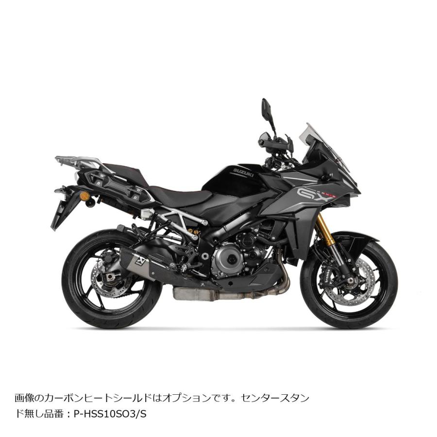 AKRAPOVIC (アクラポビッチ) スリップオンライン チタン JMCA GSX-S1000GX 【型式:8BL-EK1AA】 S-S10SO19-HAPTJPPの画像