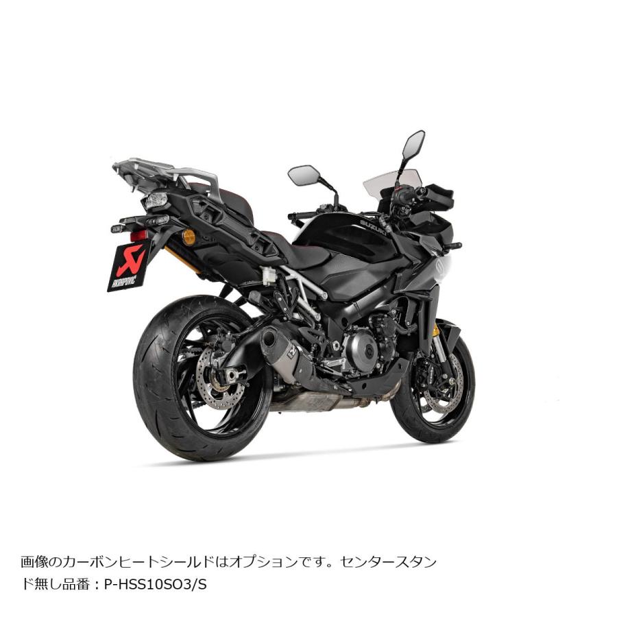 AKRAPOVIC (アクラポビッチ) スリップオンライン チタン JMCA GSX-S1000GX 【型式:8BL-EK1AA】 S-S10SO19-HAPTJPPの画像