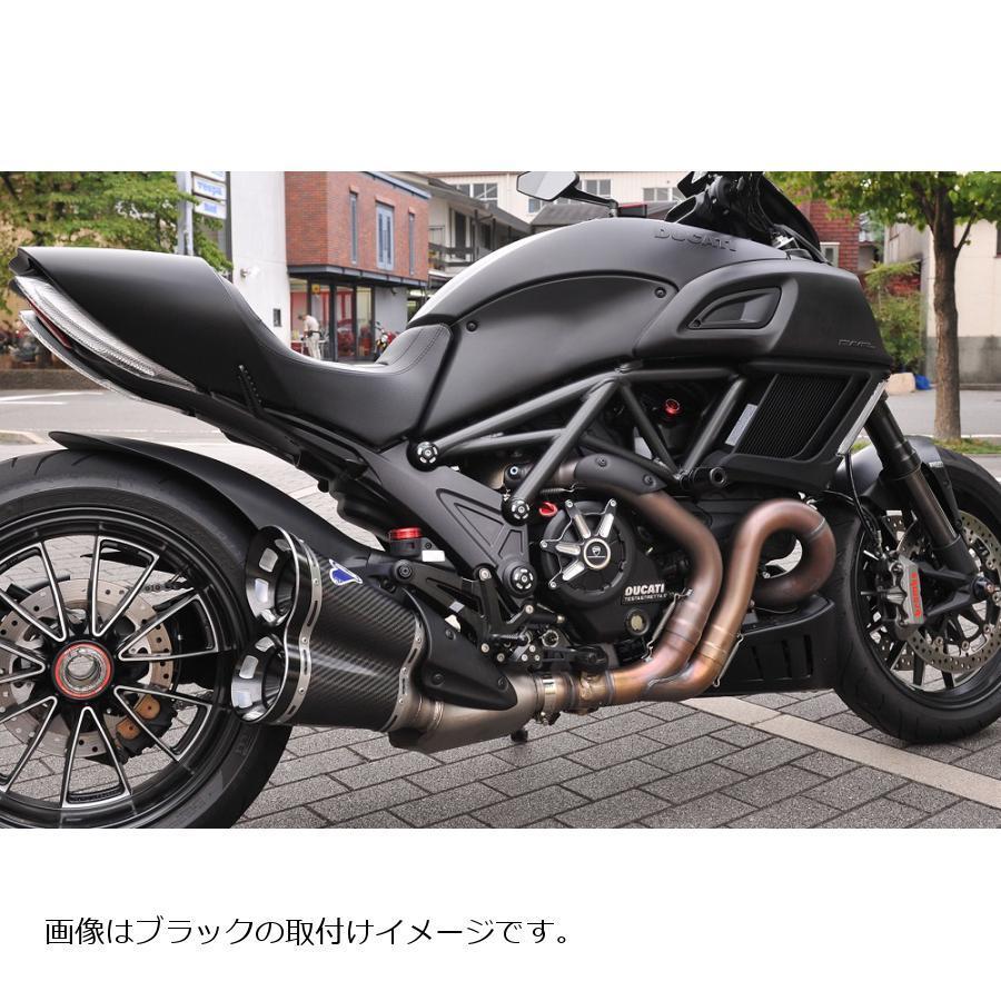 AELLA（アエラ） ライディングステップキット BK ドカティ ディアベル