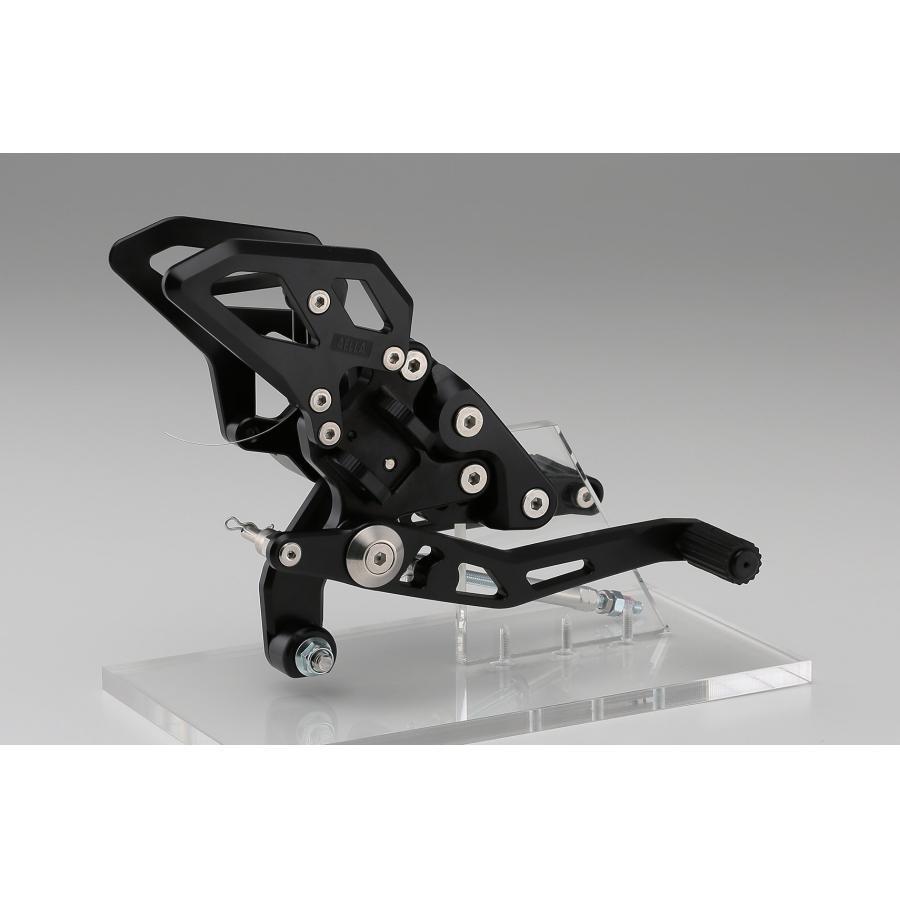 AELLA(アエラ) ライディングステップキット ブラック R1200R/RS 15-(ノーマルステップ流用タイプ) AE-10086-BK_1