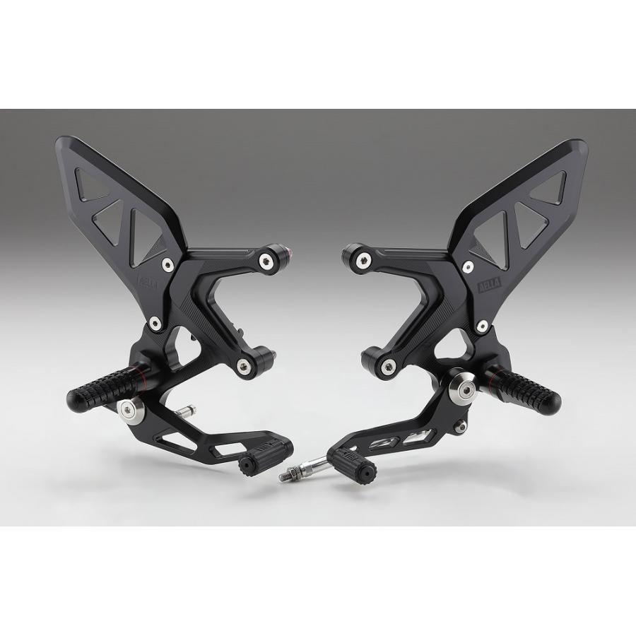 AELLA(アエラ) ライディングステップキット ブラック Z900RS/Z900RS CAFE AE-10093 BK