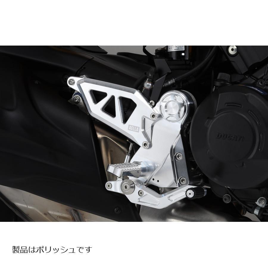 AELLA (アエラ) ライディングステップキット　ブラック DUCATI DIAVEL V4 AE-10111-BK_3