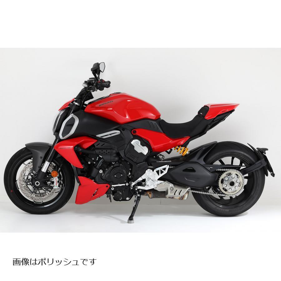AELLA (アエラ) ライディングステップキット ホワイト DUCATI DIAVEL V4 AE-10111-WT_4