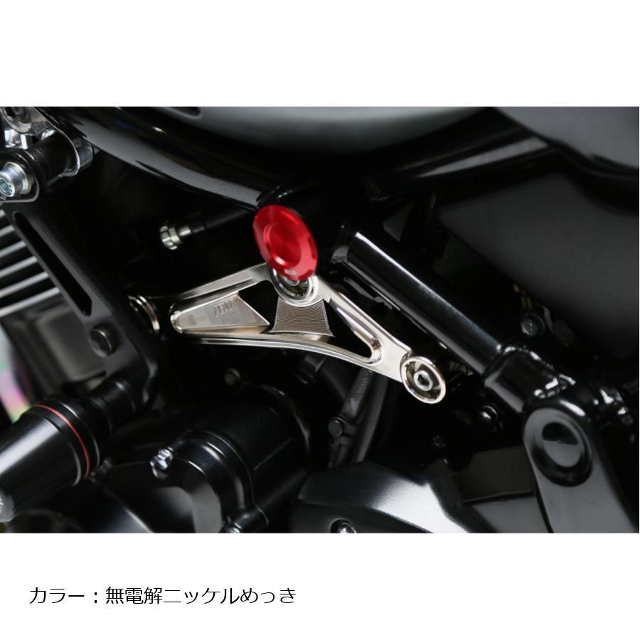 アエラ エンジンハンガー・ロア in VibraTech ホワイト Z900RS_6