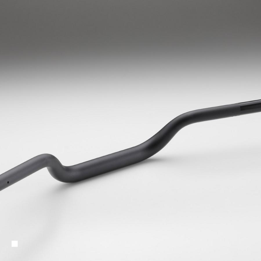 AELLA AELLA(アエラ) アルミテーパーハンドルバー ブラック BMW