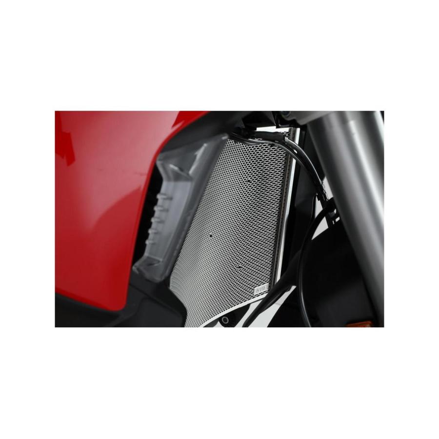 ま AELLA（アエラ） ラジエタープロテクター ブラック PanigaleV2S 25
