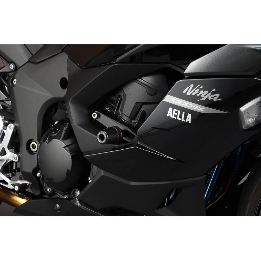 AELLA AELLA(アエラ) フレームスライダー ブラック Ninja1000SX