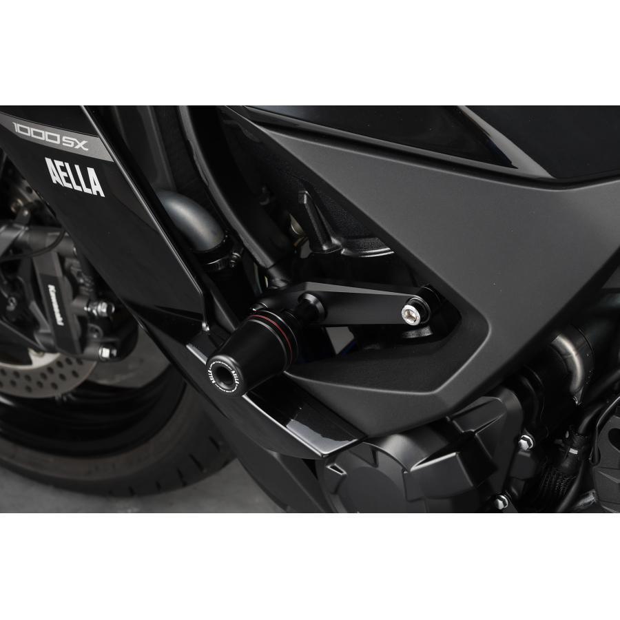 AELLA AELLA(アエラ) フレームスライダー ブラック Ninja1000SX AE