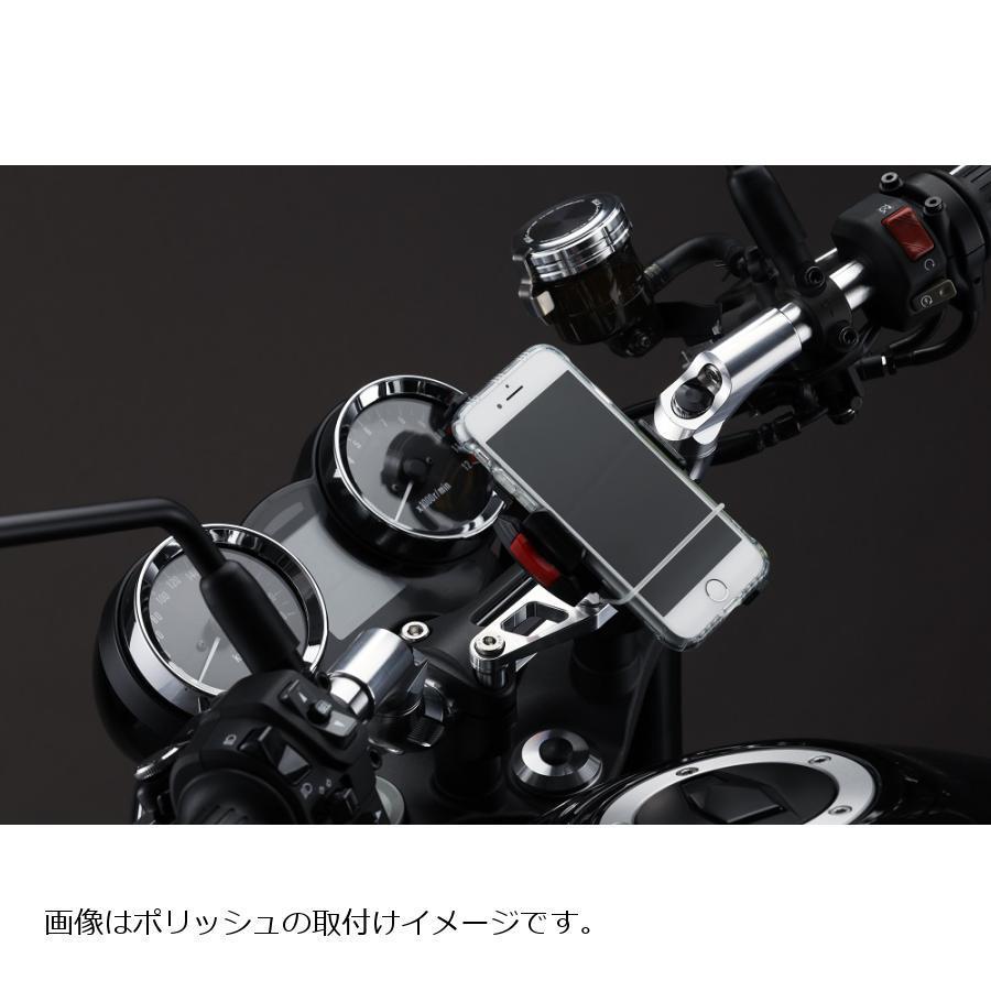 ②専用 AELLA（アエラ） ナビゲーションステー:ブラック Z900RS Daytona製