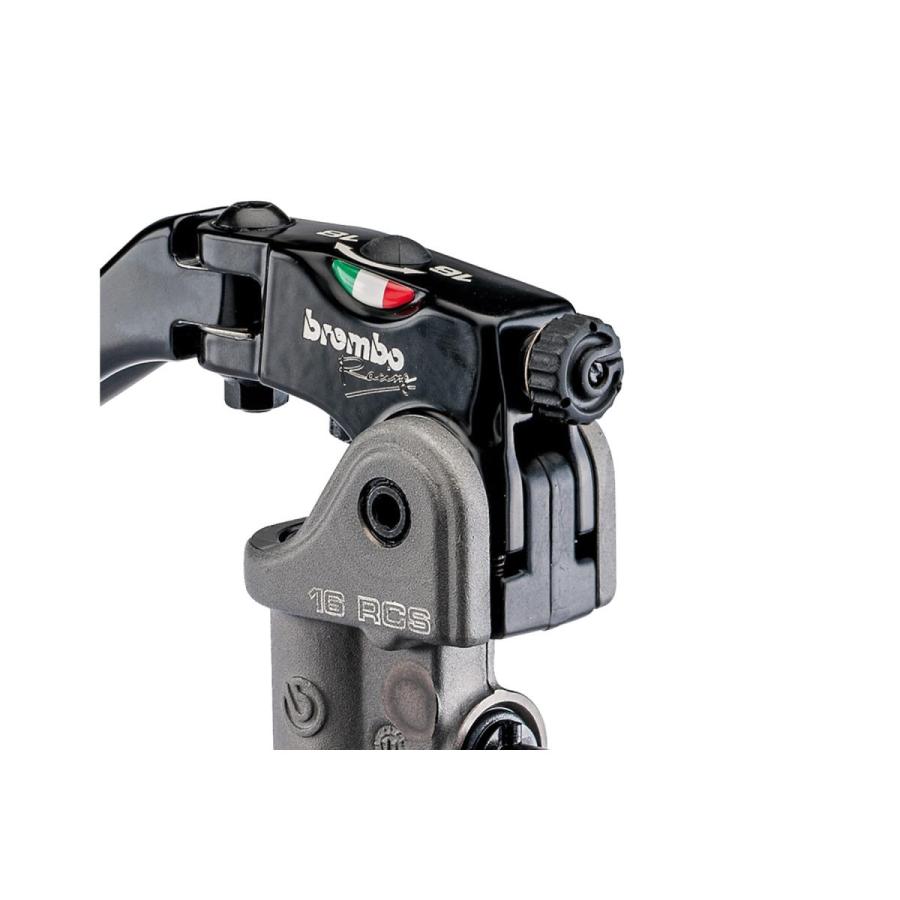 ラジアルクラッチマスターシリンダー ブレンボ 14RCS 可倒式 16mm 18mm 可変レバーレシオ ２段階 brembo 110.A263.65の画像