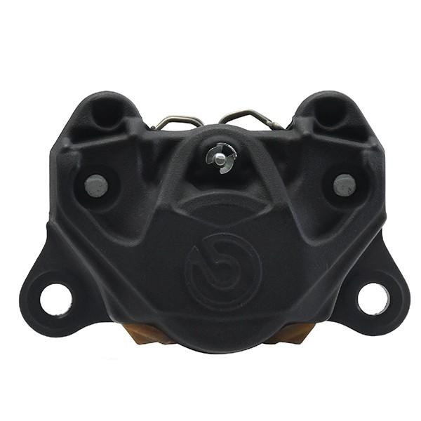 brembo 84mmピッチ　CNCブレーキキャリパー 黒 カニ ブレーキ キャリパー ブレンボ 新カニ 2ピストン ブラック 小売 34mm