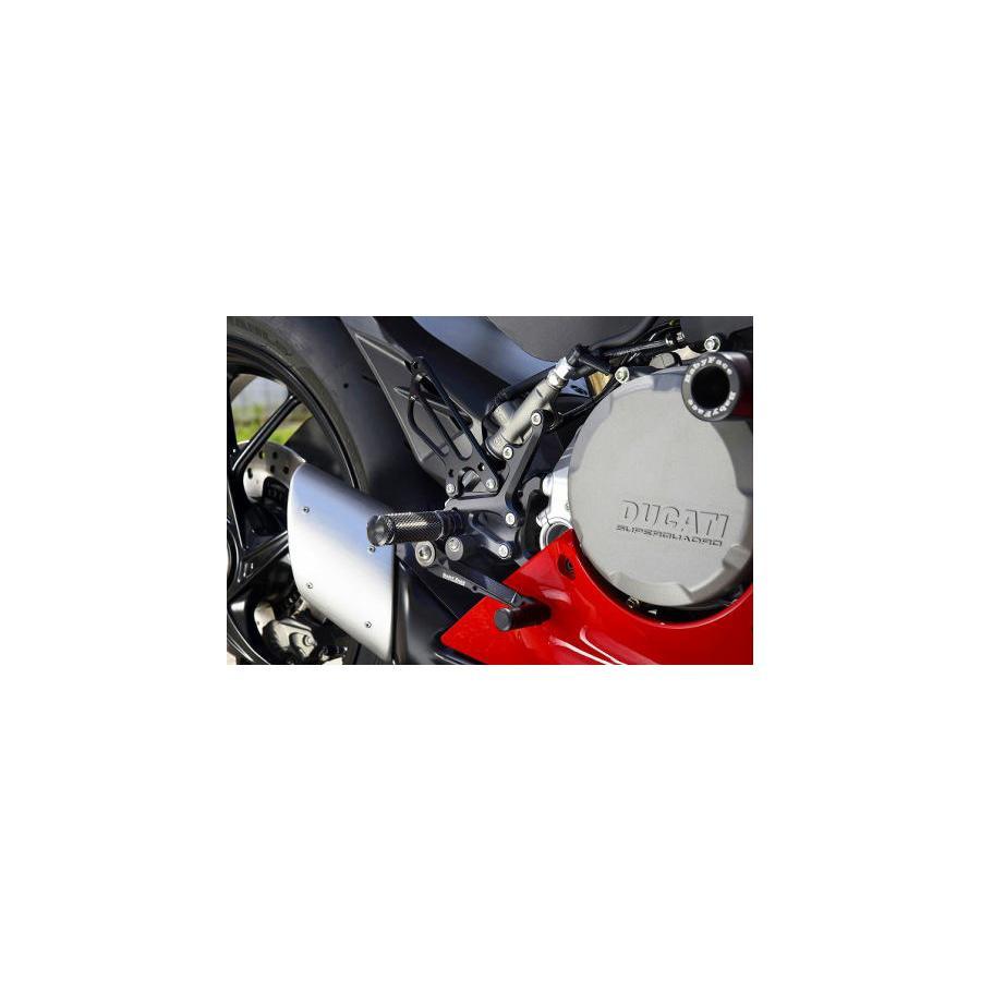 ベビーフェイス バックステップキット ブラック Panigale V2 20_1