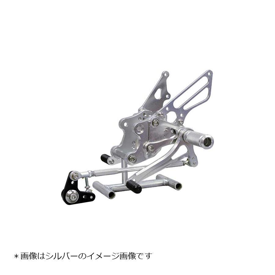 ベビーフェイス バックステップ/ブラック 7P CBR600RR 03-06 : 0201 