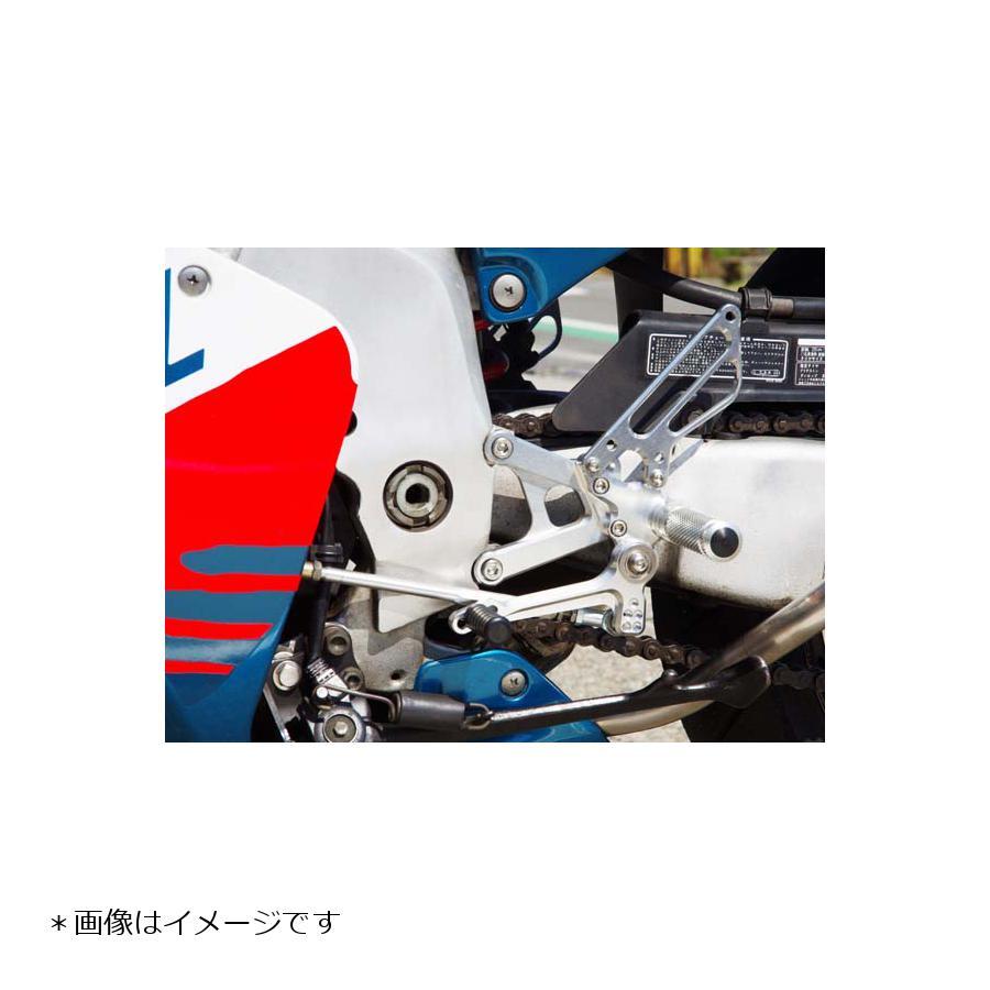 BABY FACE (ベビーフェイス) バックステップ 4ポジション 正チェンジのみ アルミ シルバー NSR250/R/SP/SE[MC28] 002-H022SV_1