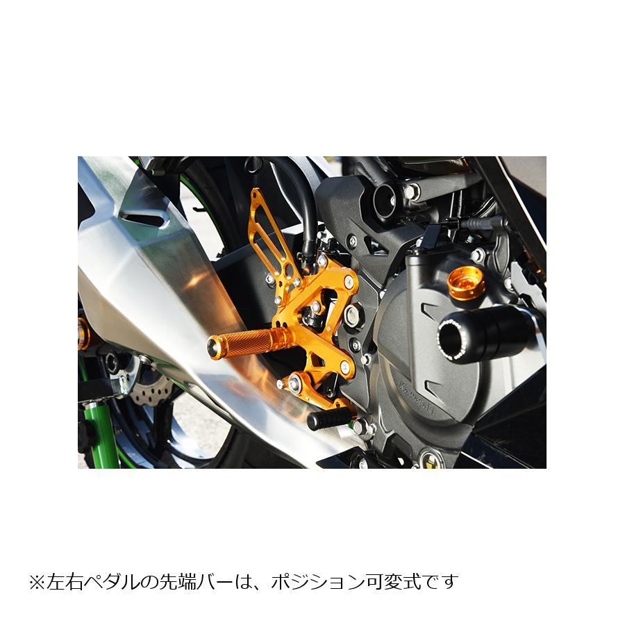 babyface ベビーフェイス バックステップキット ゴールド Ninja250/400 