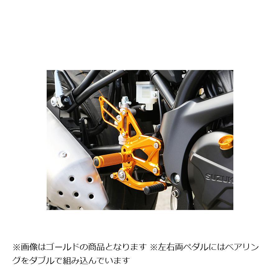 babyface（ベビーフェイス） バックステップキット シルバー SV650 ABS