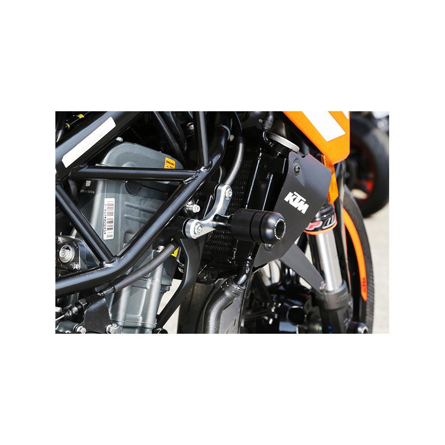 ベビーフェイス フレームスライダー KTM 125/200DUKE 17-・250/390DUKE 14-の画像