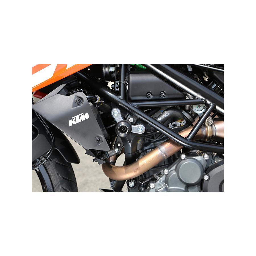 ベビーフェイス フレームスライダー KTM 125/200DUKE 17-・250/390DUKE 14-の画像