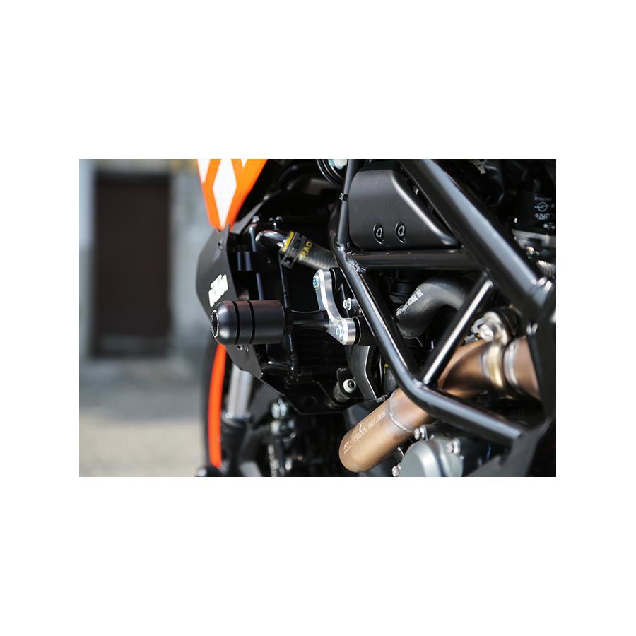 ベビーフェイス フレームスライダー KTM 125/200DUKE 17-・250/390DUKE 14-の画像