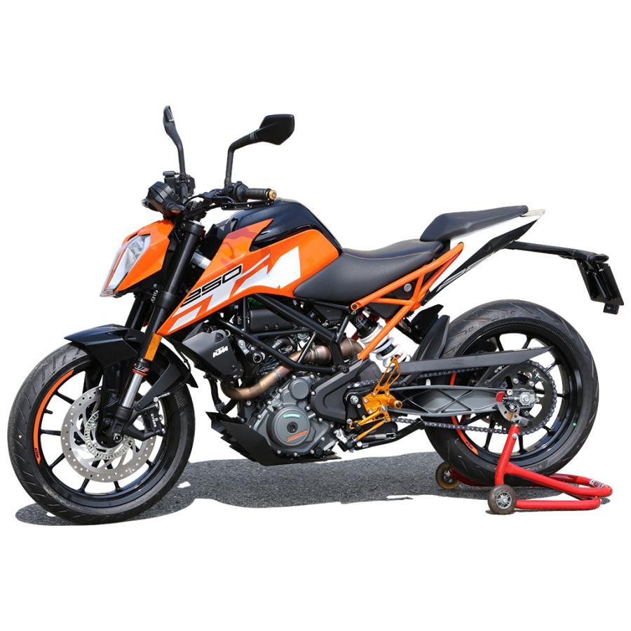 ベビーフェイス フレームスライダー KTM 125/200DUKE 17-・250/390DUKE 14-の画像