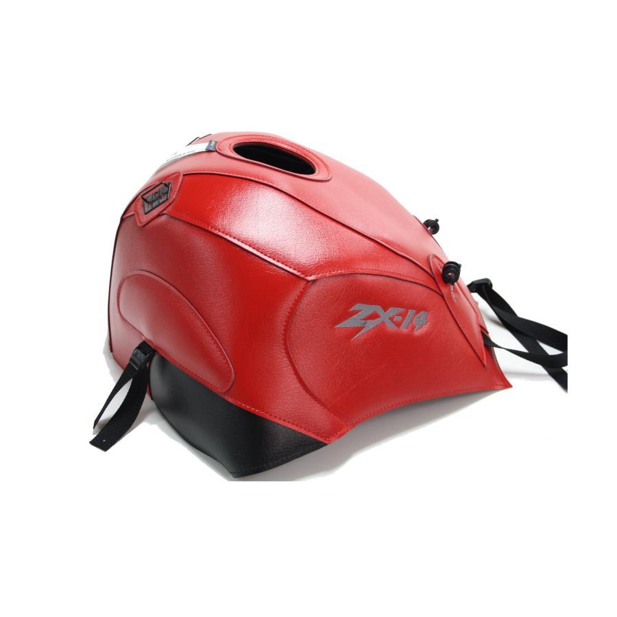 BAGSTER（バグスター） タンクカバー レッド/ブラック ZX-14R : バイク