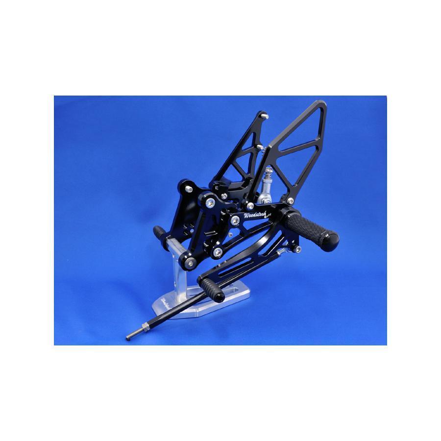 ウッドストック ステップキット 4POS ブラック CBR250R WBS-H12-BB