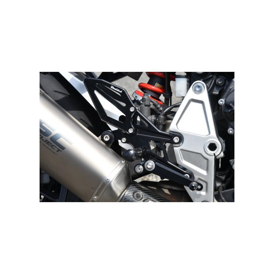 ウッドストック バックステップキット オールブラック CB1000R WBS-H17-BB