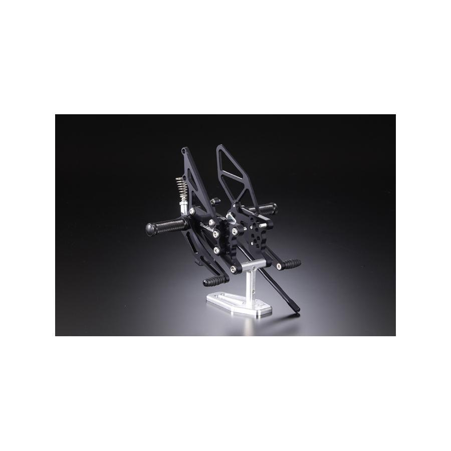 woodstock（ウッドストック） ステップキット 5POS ブラック ZX-10R