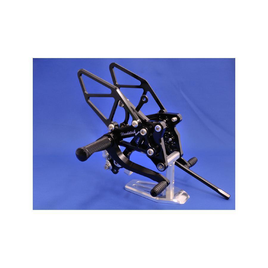 ウッドストック ステップキット 10POS ブラック ZX-10R ABS仕様 WBS-K27-BB