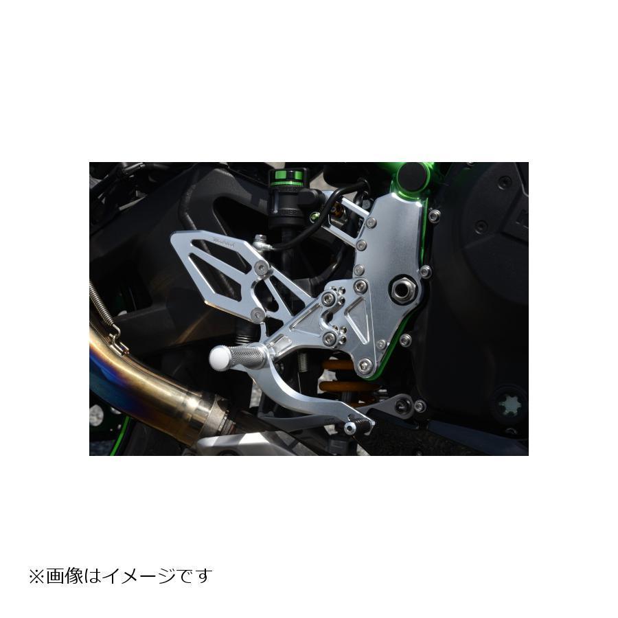 ウッドストック バックステップキット オールシルバー Z H2 Z H2 SE WBS-K44-SL