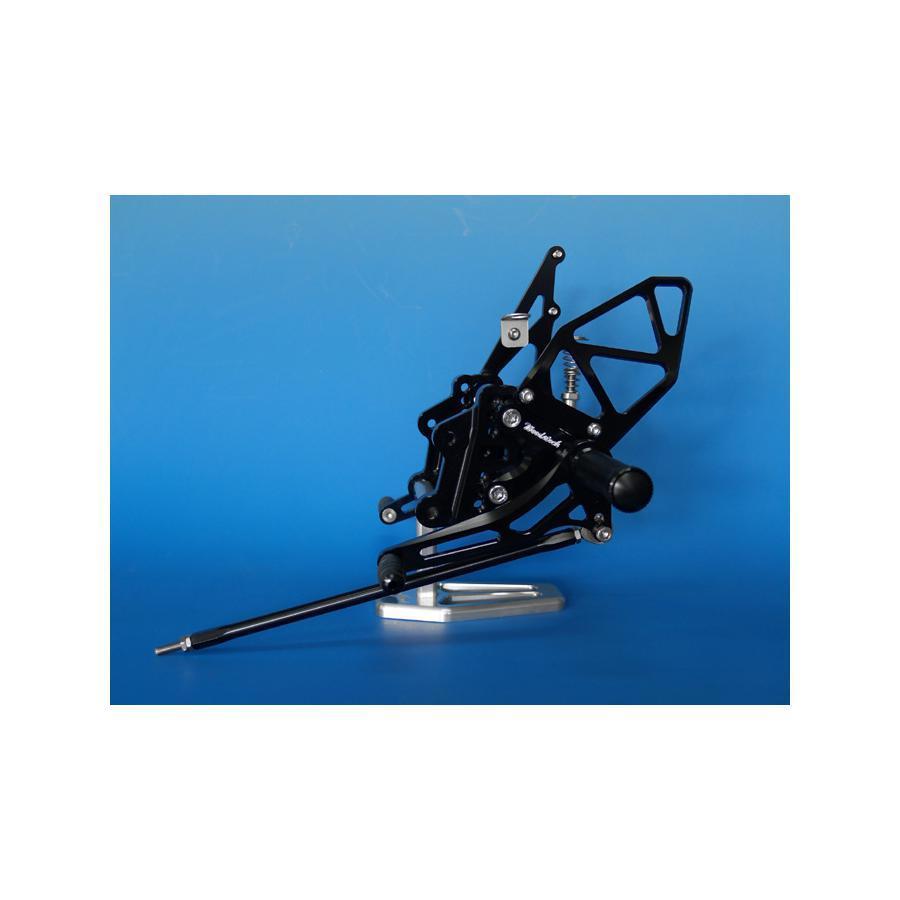 woodstock - ウッドストック 踏み板一揃いの道具 9POS 黒いこと GSXR1000 WBS-S06-BB
