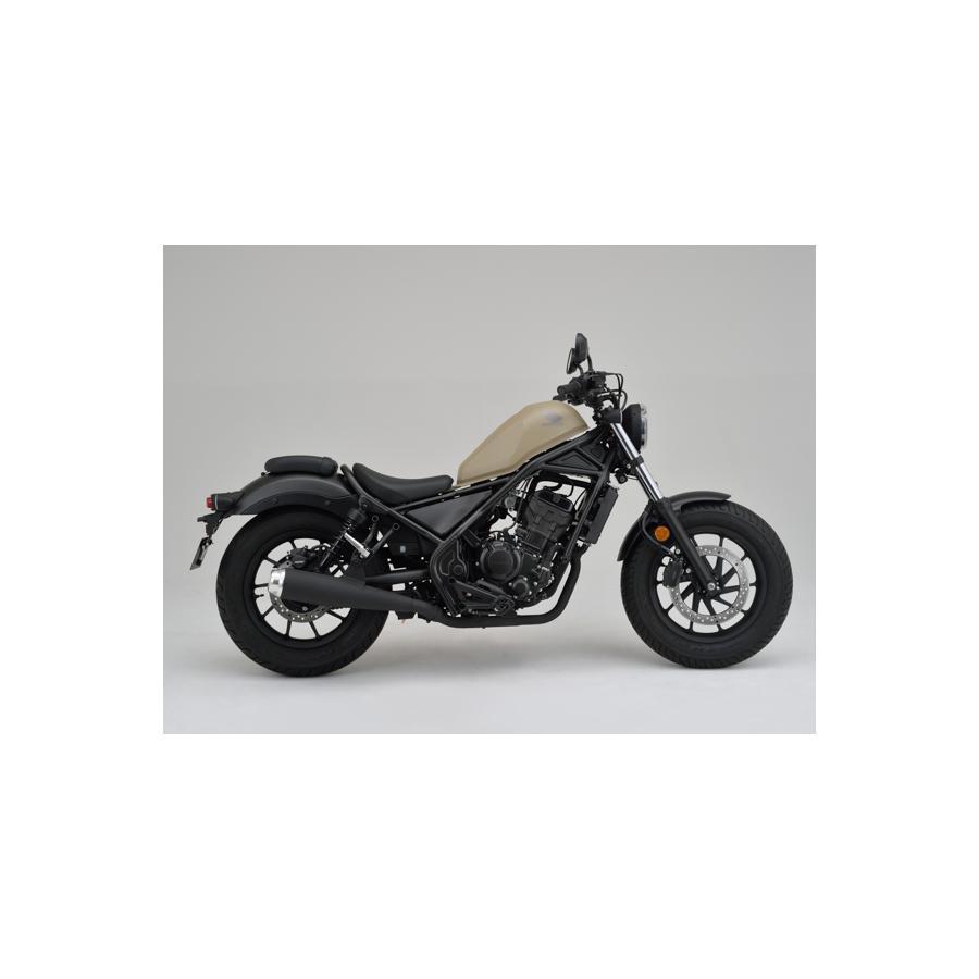 【美品】レブル250用 デイトナ メガホンマフラー シルバーエンド Rebel DAYTONA（デイトナ） メガホンタイプマフラー Rebel250 シルバーエンド