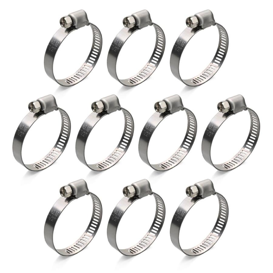 DAYTONA（デイトナ） SUSホースバンド 21-38mm 10PCS 37220 : バイク
