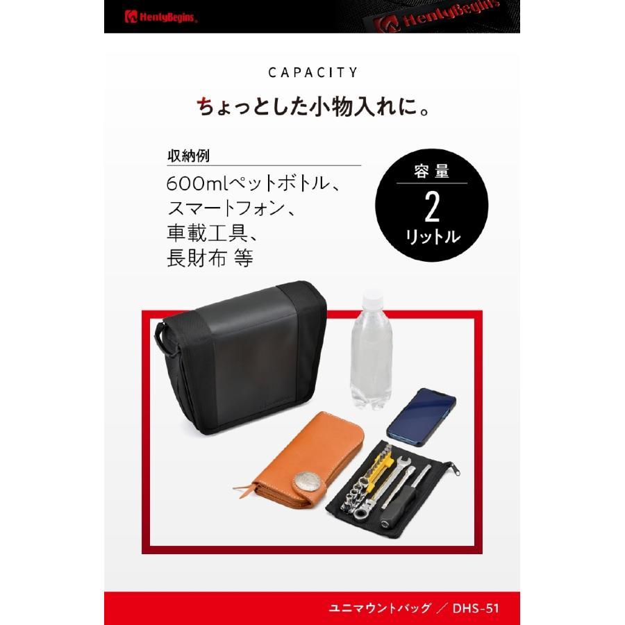 デザイン用 DAYTONA（デイトナ） HB DHS-51 ユニマウントバッグ トラぺ/合皮 2L
