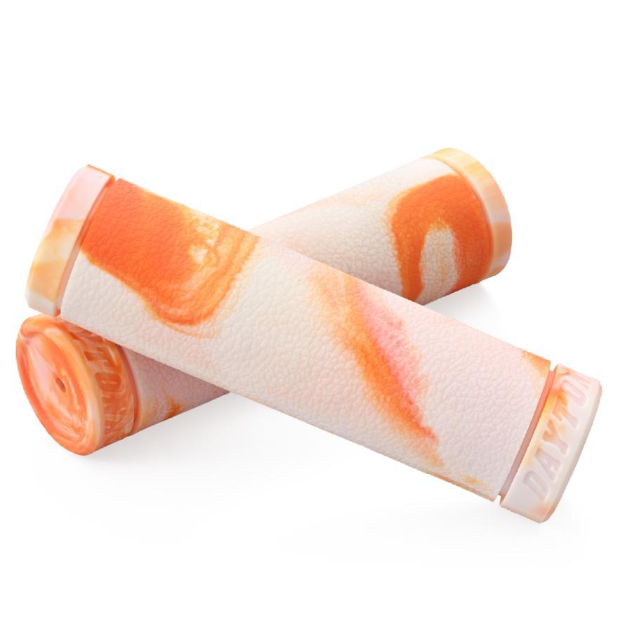 専用です！ DAYTONA（デイトナ） GRIPPY GRIP 25.4マーブルホワイト/オレンジ