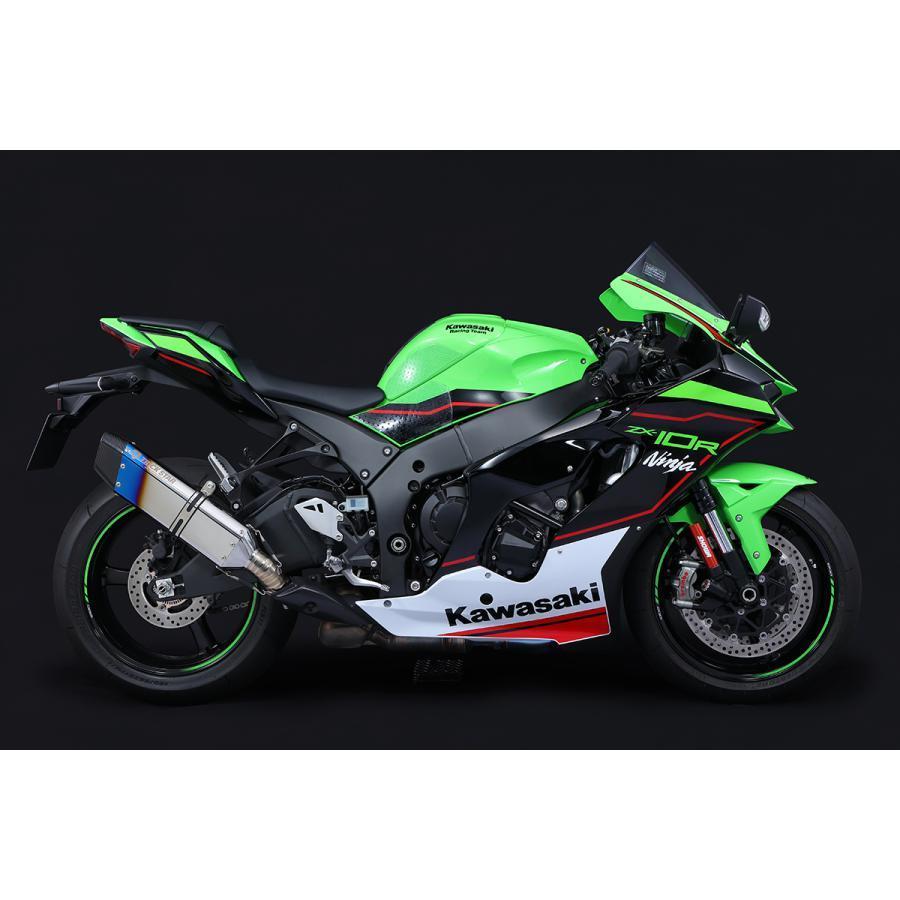 トリックスター 政府認証S/O スリップオンマフラー イカヅチ焼ステンレス ZX-10R JST-002T-L4YS