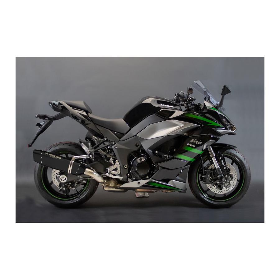 TRICKSTER（トリックスター） スリップオンマフラー IKAZUCHI ブラック