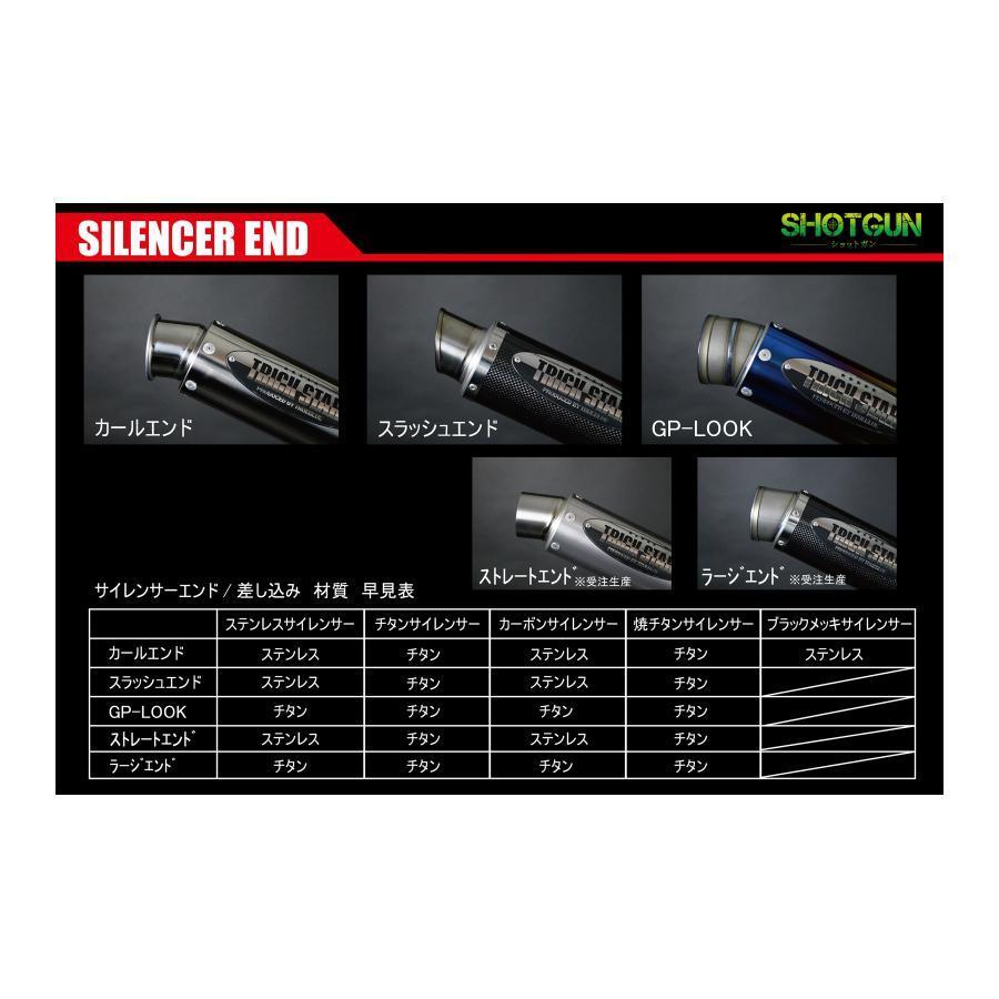 トリックスター ショットガンサイレンサー スリップオン 焼チタン アダプター付き トリックスター / ショットガンサイレンサー (焼チタン)