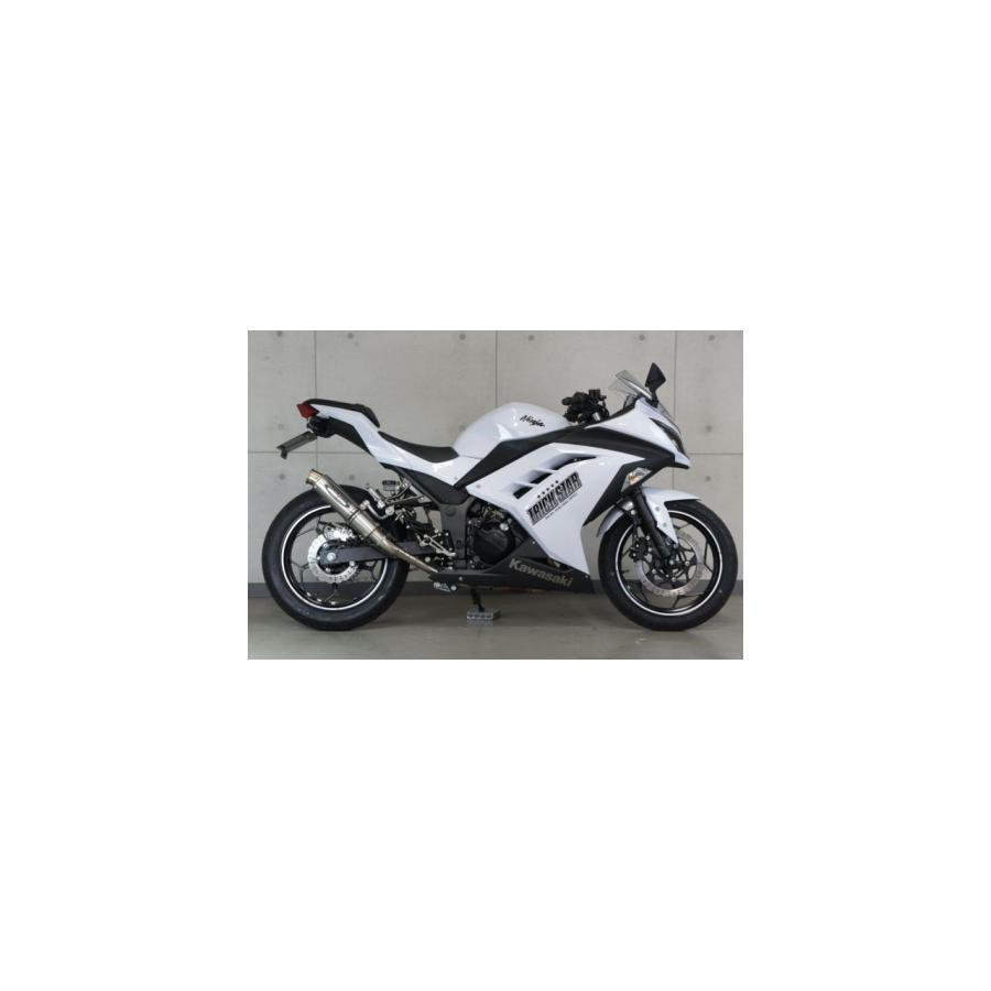 トリックスター レーシングスリップオンマフラー ショットガンステンレス カールエンド Ninja250 ニンジャ250