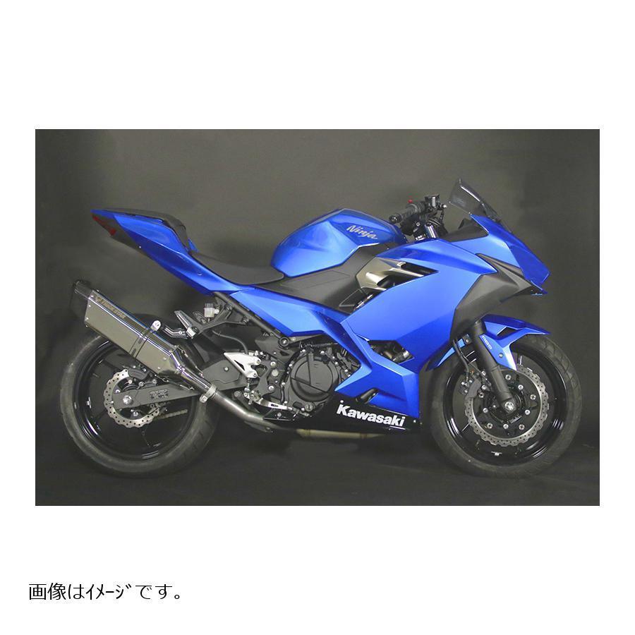t*u様 トリックスターイカヅチninja400 マフラー　TRICK STAR TRICKSTER トリックスター レーシングスリップオンマフラー