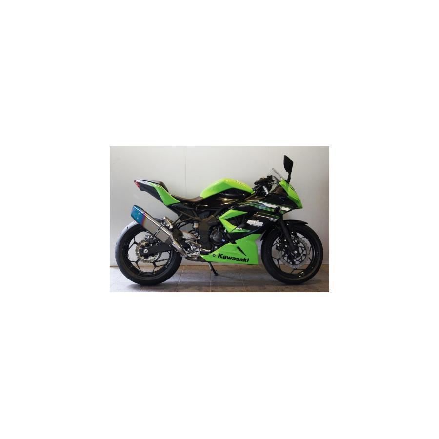 トリックスター レーシングスリップオンマフラー シングル IKAZUCHI Ninja250 ニンジャ250SL