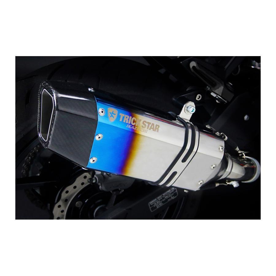 トリックスター レーシングスリップオンマフラー イカヅチ焼ステンレス ZRX1200DAEGの画像