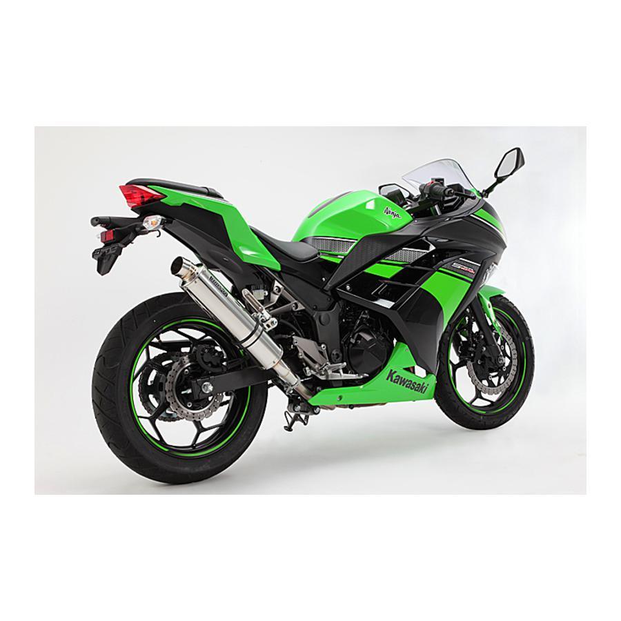 ビームス BEAMS R-EVO スリップオンマフラー ステンレス Ninja250 ニンジャ250 JBK-EX250L D415-53-P6S｜rubbermark｜03