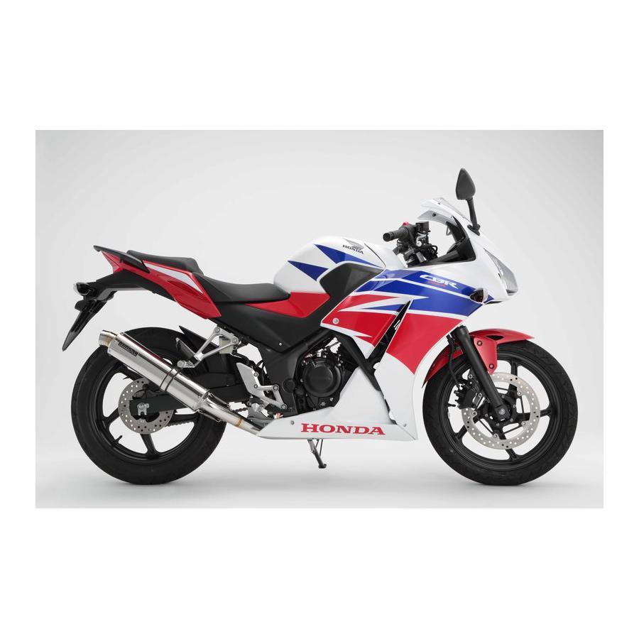 ビームス BEAMS R-EVO ステンレス フルエキゾーストマフラー サイレンサーカバー:ステンレス CBR250R MC41(14- JBK-MC41) G167-53-S6Jの画像